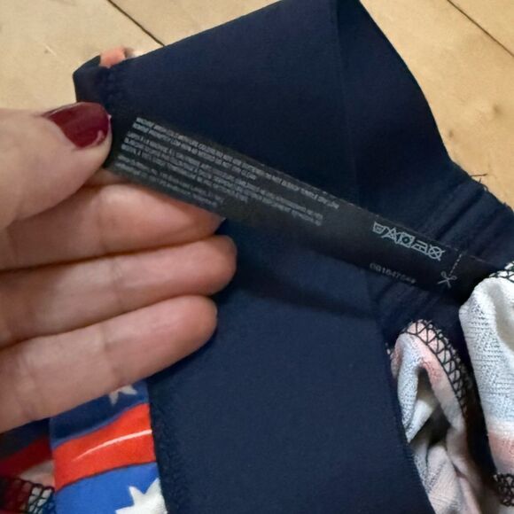 Free People Movement Fireside Printed Base Layer Legging Midnight Navy XL NWOT - Picture 10 of 10